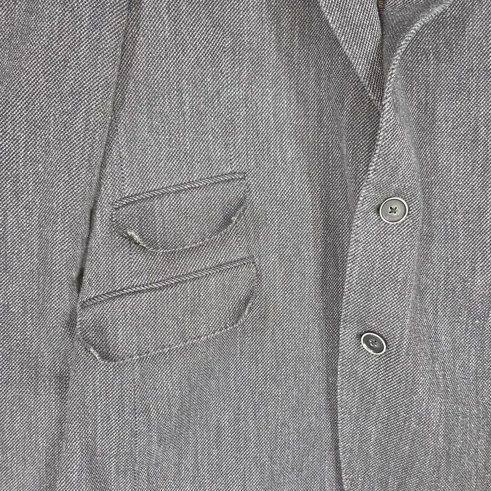 Joseph Abboud Sport Coat Blazer Jacket Mens Gray 42 Gray Slim Fit Business Work